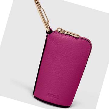 Pochettes Ecco Textureblock Key Homme Violette | FR 768NWY